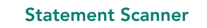 Statement Scanner Logo